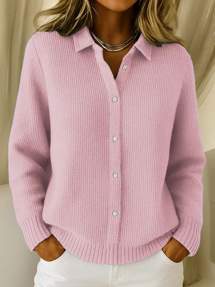 Olivia Mae™ | Classic Knit Button Cardigan