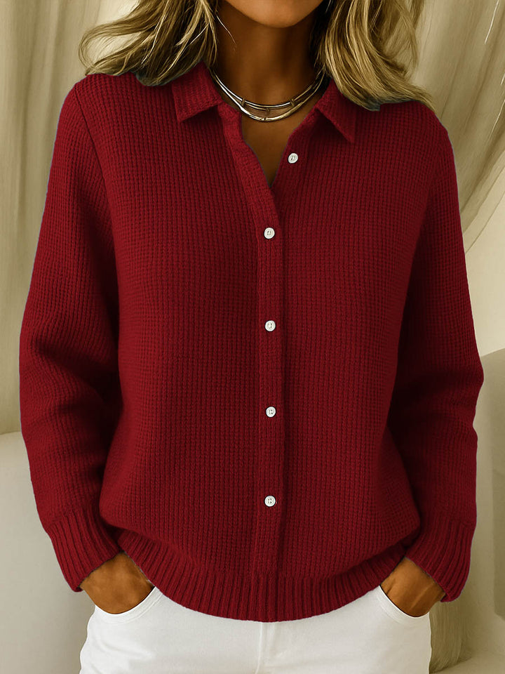 Olivia Mae™ | Classic Knit Button Cardigan