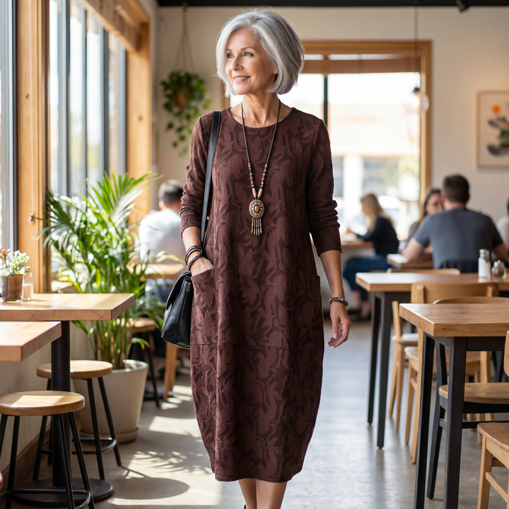 Olivia Mae™ | Elegant Winter Dress