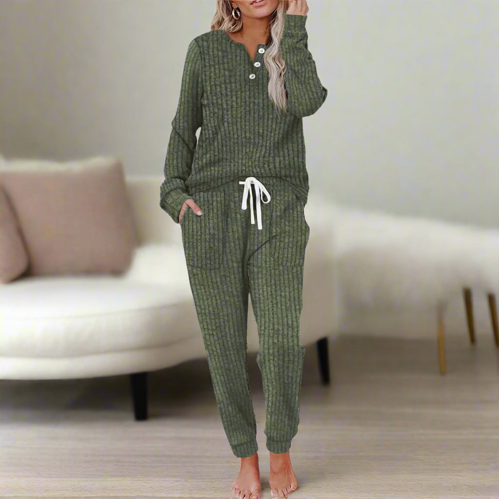 Olivia Mae™ | Cozy Two Piece Loungewear Set
