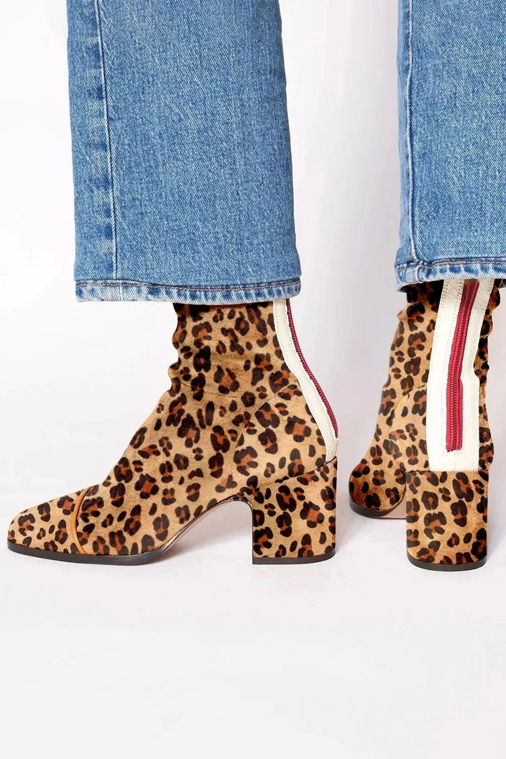 Olivia Mae™ | Square toe heeled boots