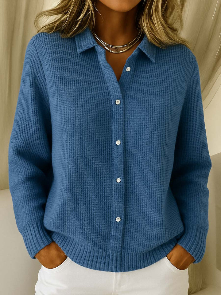 Olivia Mae™ | Classic Knit Button Cardigan